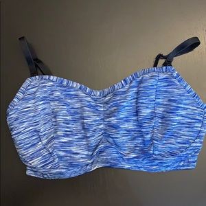 Nursing sports bra